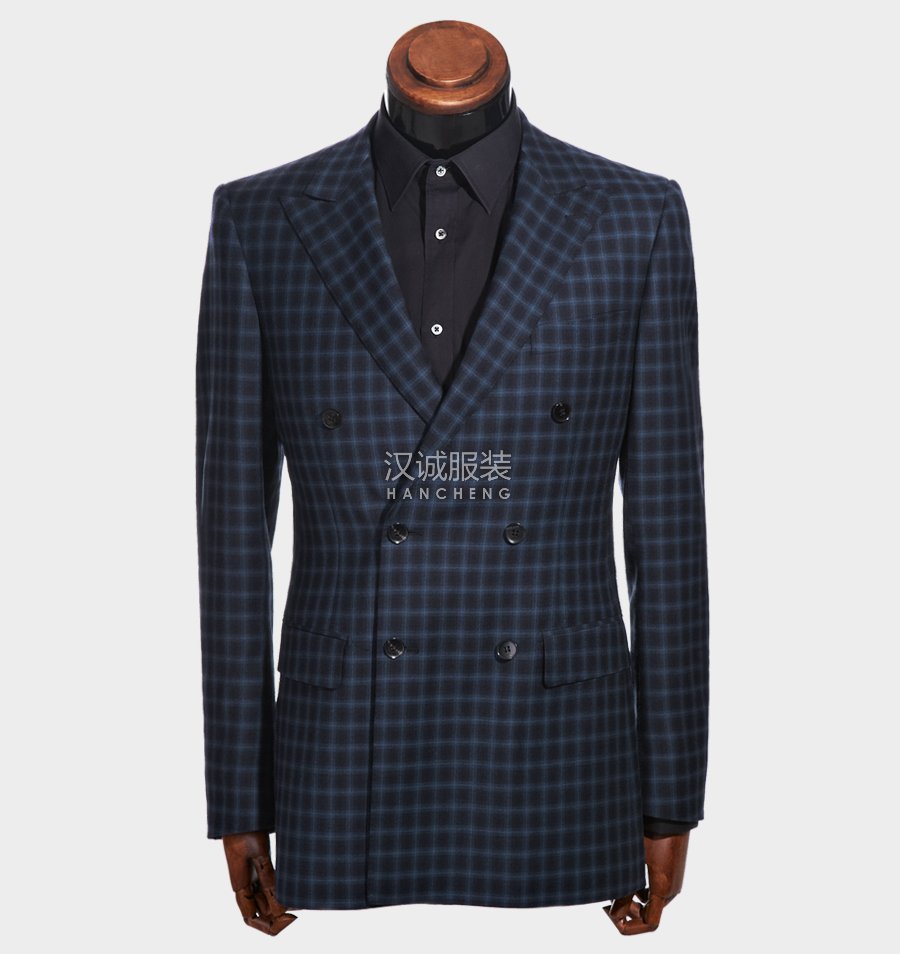 雙排扣西服版型 雙排扣西服版型